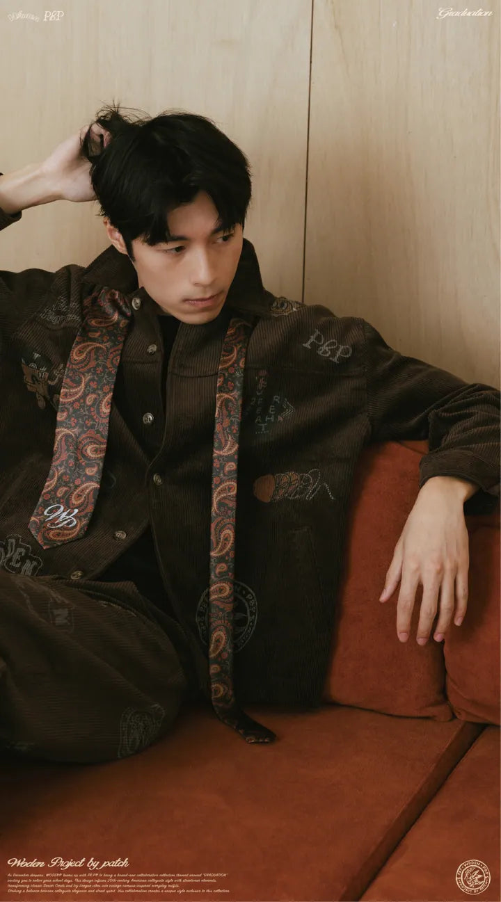 WODEN® X P.B.P® 028 Vintage Totem Tie