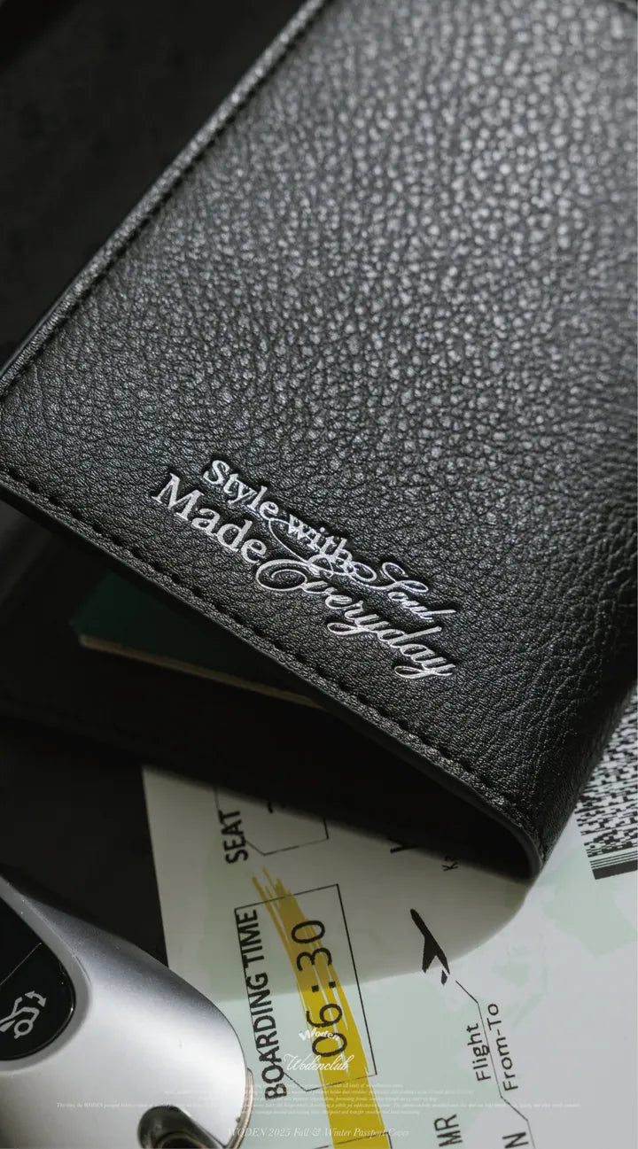 WODEN 2025 Fall & Winter Passport Cover