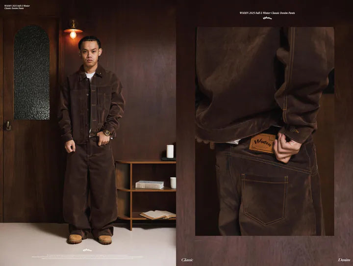 WODEN 2025 Fall & Winter 030 Classic Denim Pants