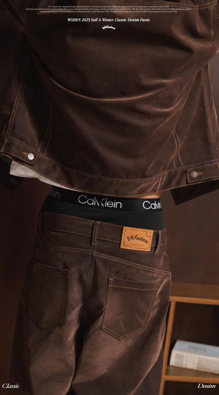 WODEN 2025 Fall & Winter 030 Classic Denim Pants