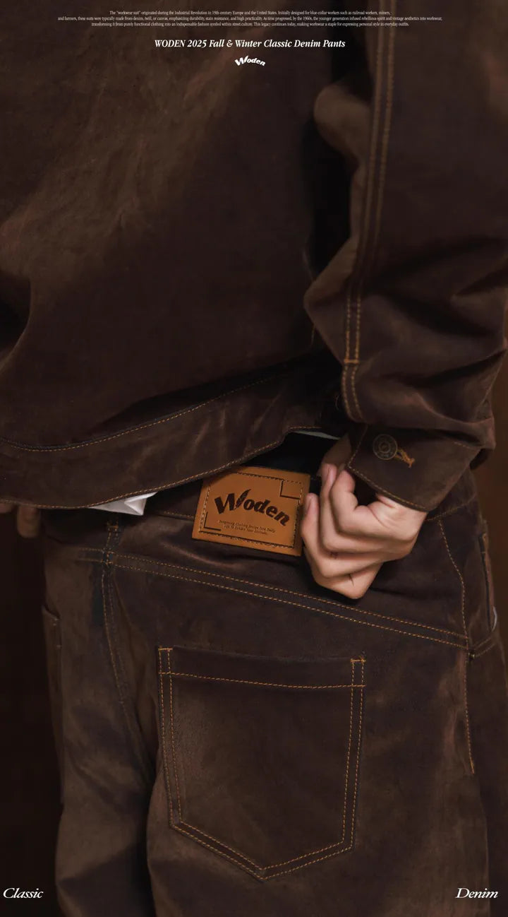WODEN 2025 Fall & Winter 030 Classic Denim Pants