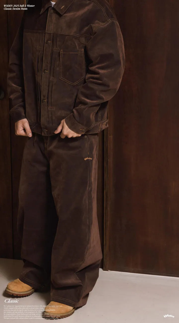 WODEN 2025 Fall & Winter 030 Classic Denim Pants