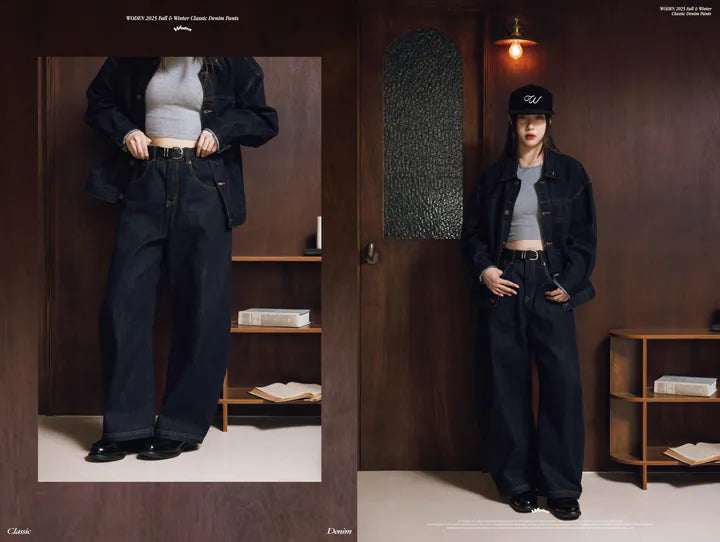 WODEN 2025 Fall & Winter 030 Classic Denim Pants