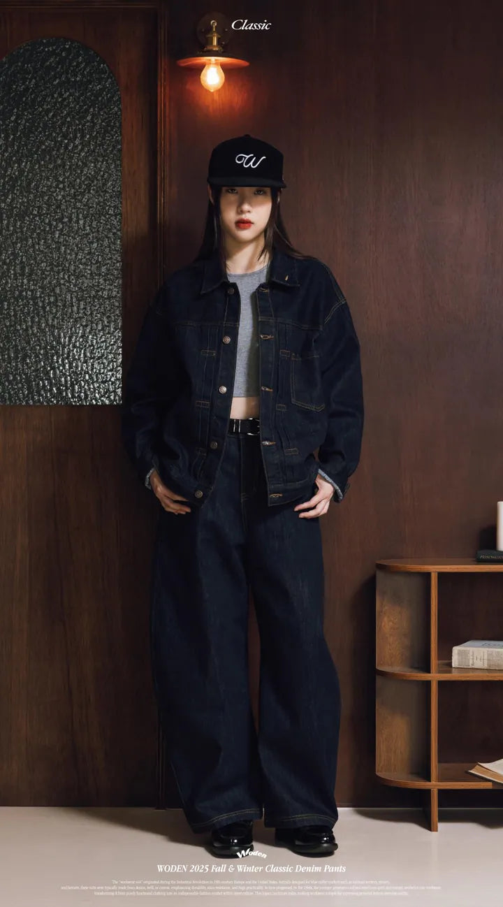 WODEN 2025 Fall & Winter 030 Classic Denim Pants