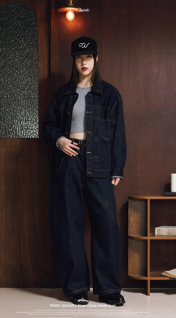WODEN 2025 Fall & Winter 030 Classic Denim Pants