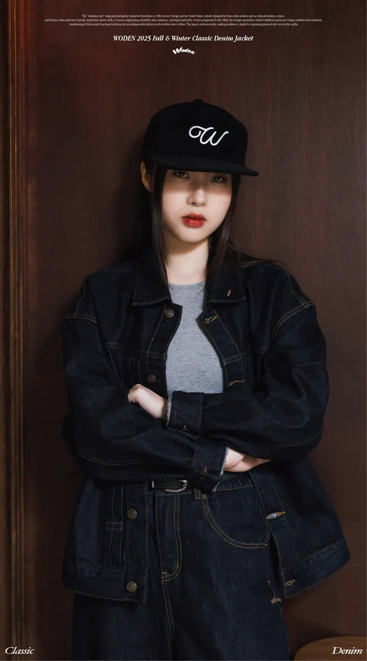 WODEN 2025 Fall & Winter 029 Classic Denim Jacket