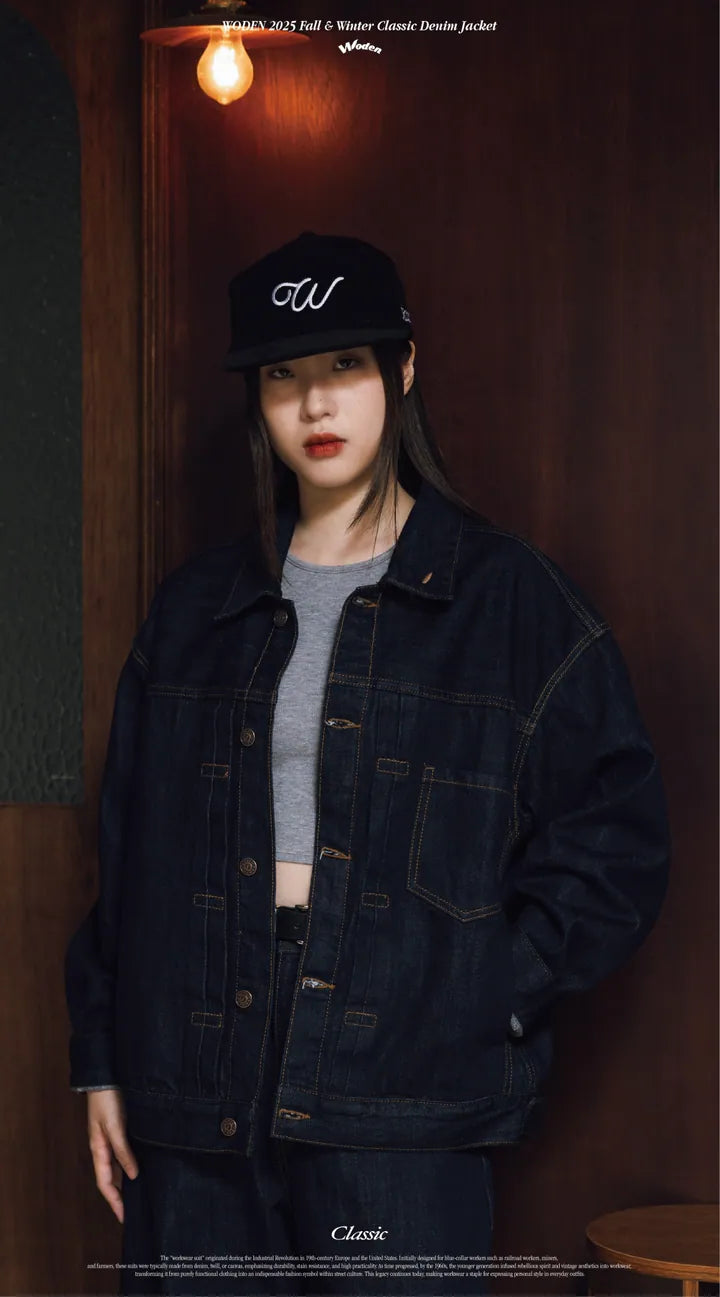 WODEN 2025 Fall & Winter 029 Classic Denim Jacket