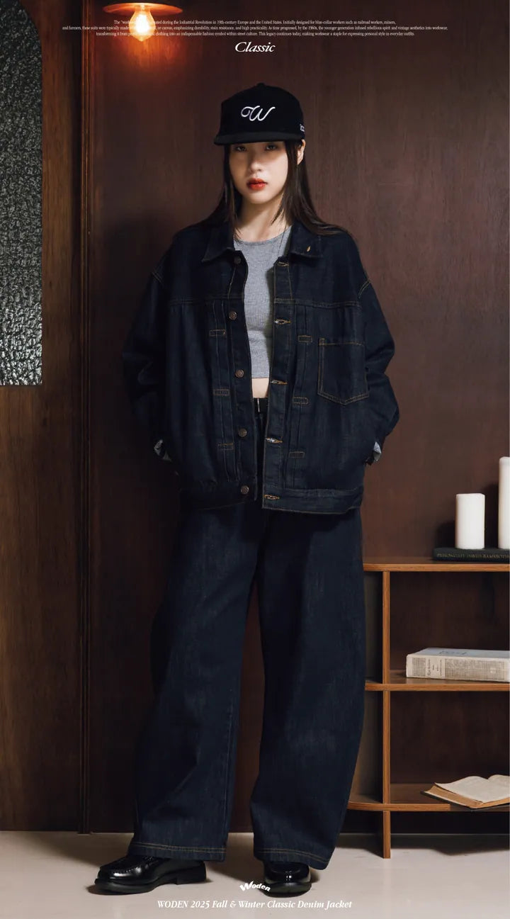 WODEN 2025 Fall & Winter 029 Classic Denim Jacket