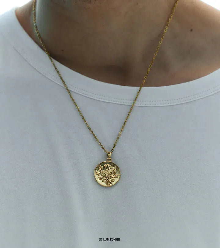 Liam Conner 獅鷲之翼項鍊