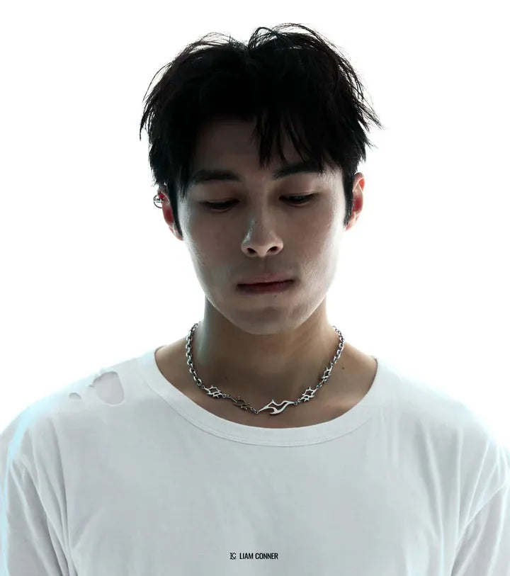 Liam Conner 流焰雕花項鍊