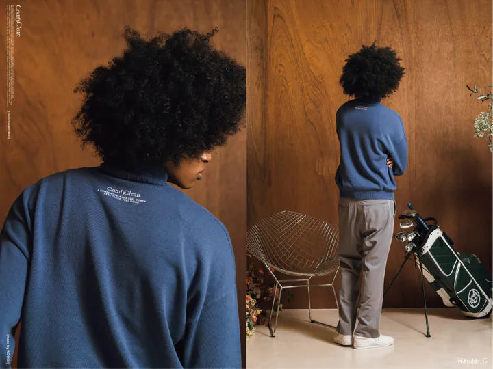 Double.C 2025 Fall & Winter Turtleneck Sweater