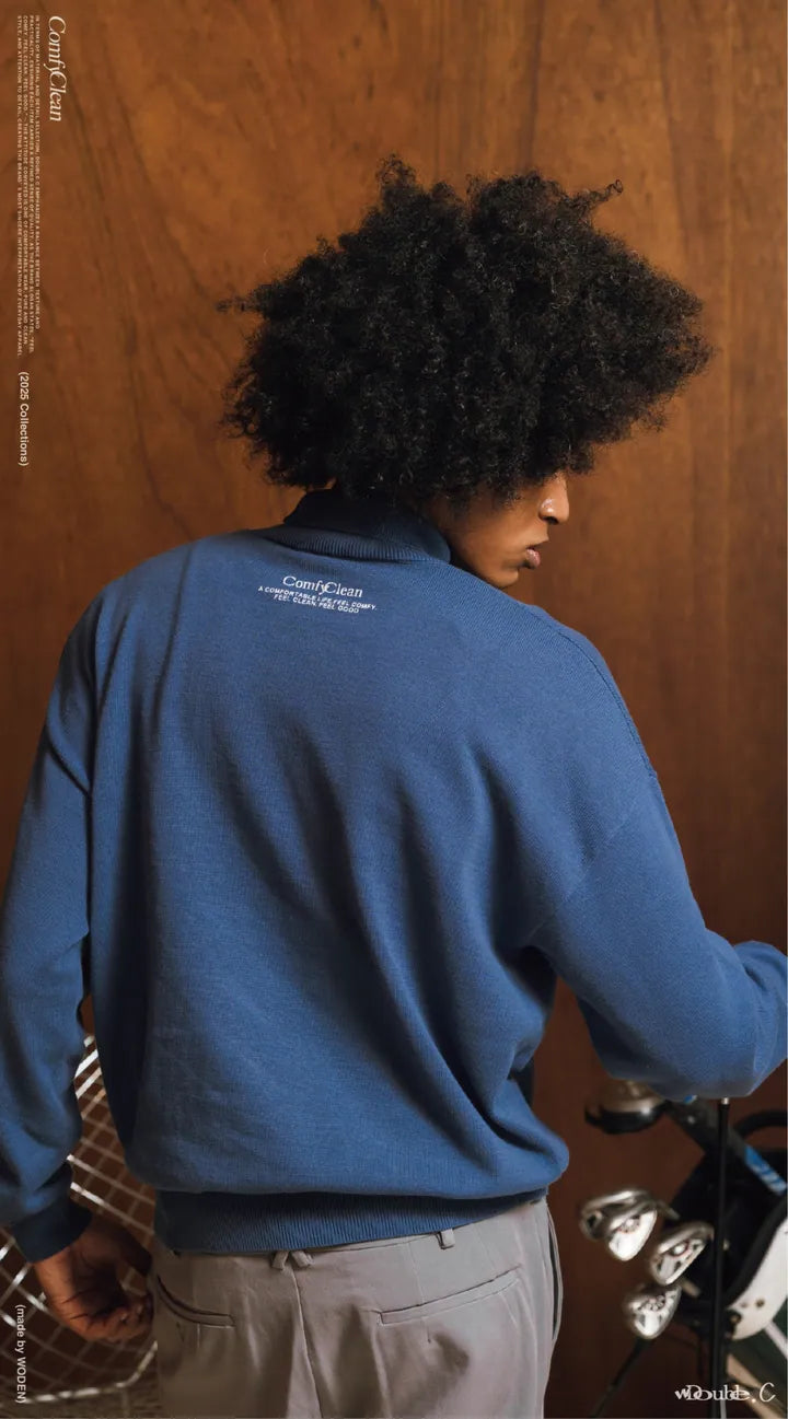 Double.C 2025 Fall & Winter Turtleneck Sweater