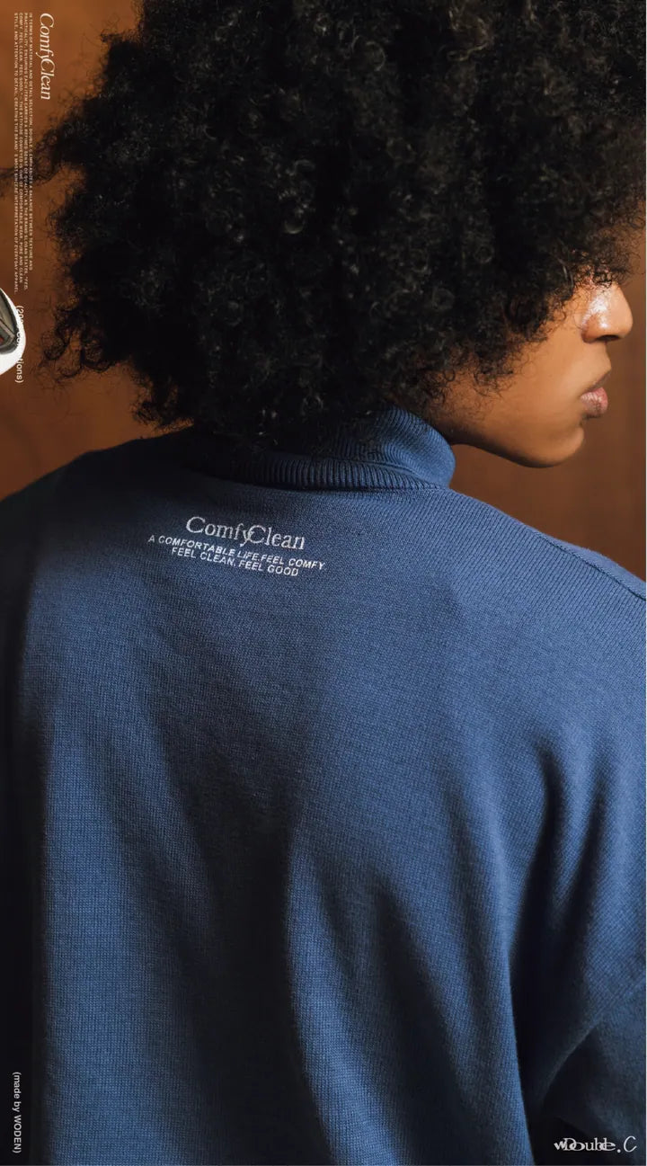 Double.C 2025 Fall & Winter Turtleneck Sweater