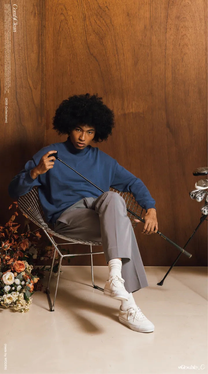 Double.C 2025 Fall & Winter Turtleneck Sweater