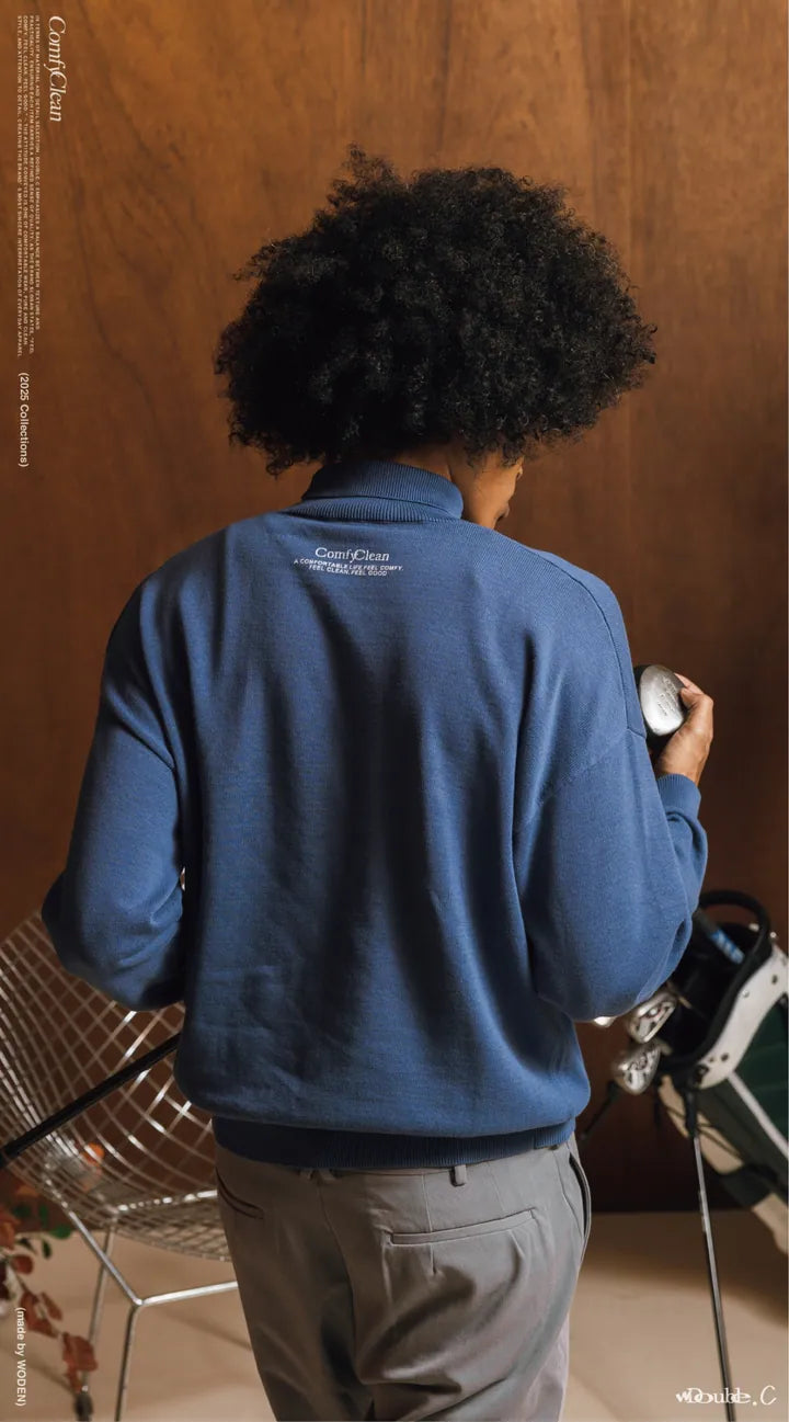 Double.C 2025 Fall & Winter Turtleneck Sweater