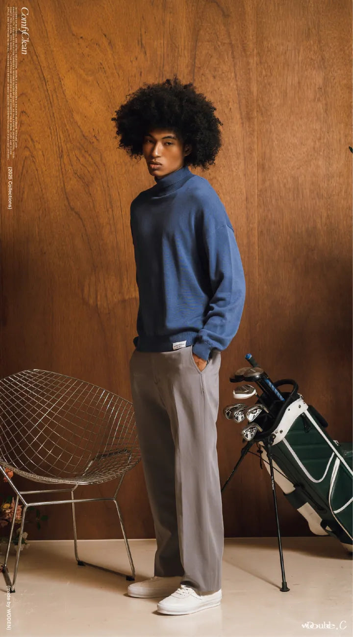 Double.C 2025 Fall & Winter Turtleneck Sweater