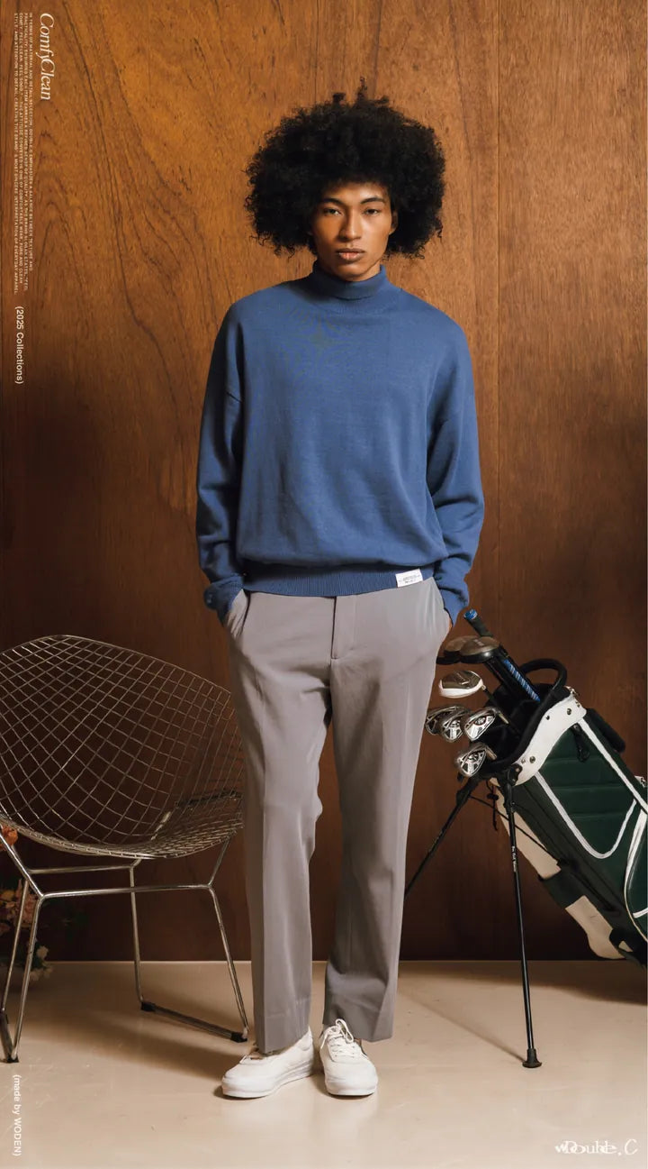Double.C 2025 Fall & Winter Turtleneck Sweater