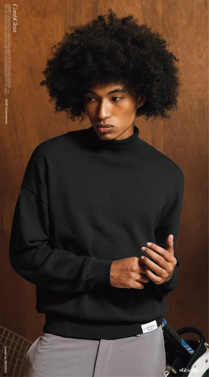 Double.C 2025 Fall & Winter Turtleneck Sweater