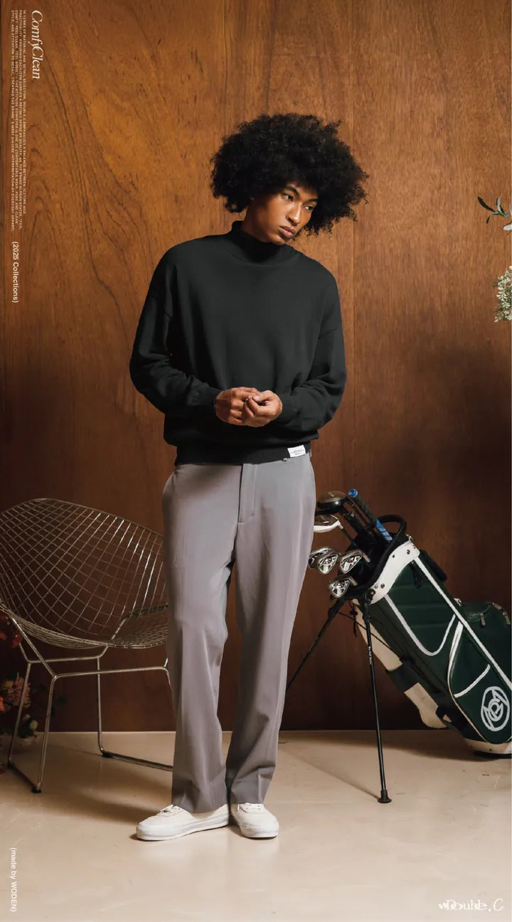 Double.C 2025 Fall & Winter Turtleneck Sweater