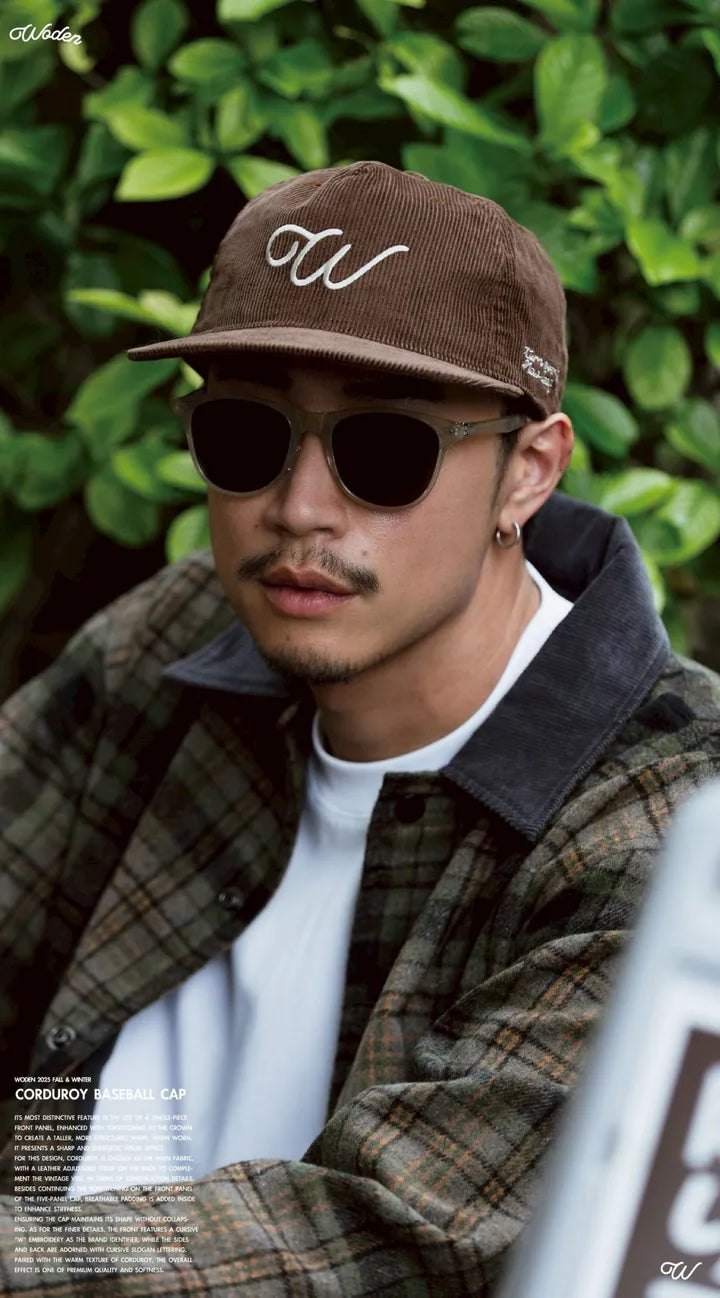 WODEN 2025 Fall & Winter 002 Corduroy Baseball Cap