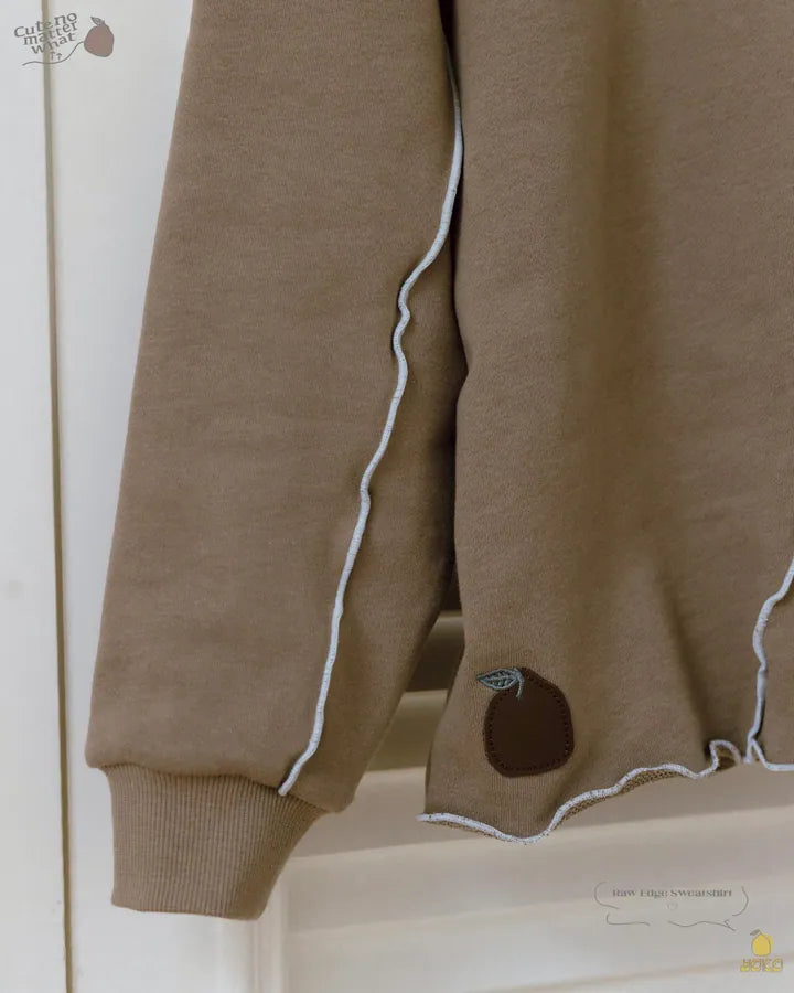 YOKO Raw Edge Sweatshirt