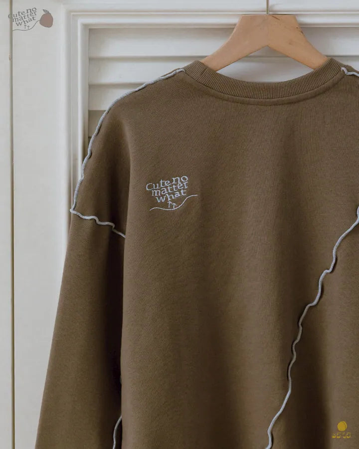 YOKO Raw Edge Sweatshirt