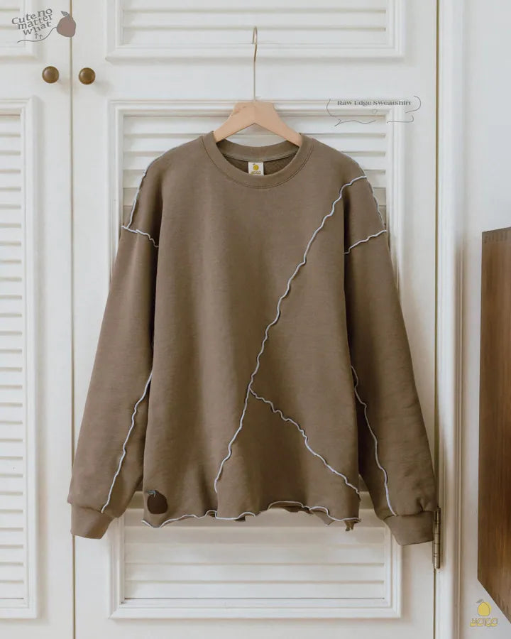 YOKO Raw Edge Sweatshirt