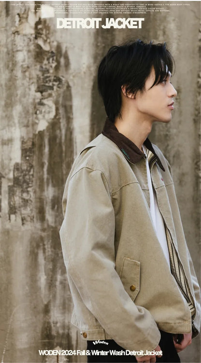 WODEN 2024 Fall & Winter 013 Wash Detroit Jacket