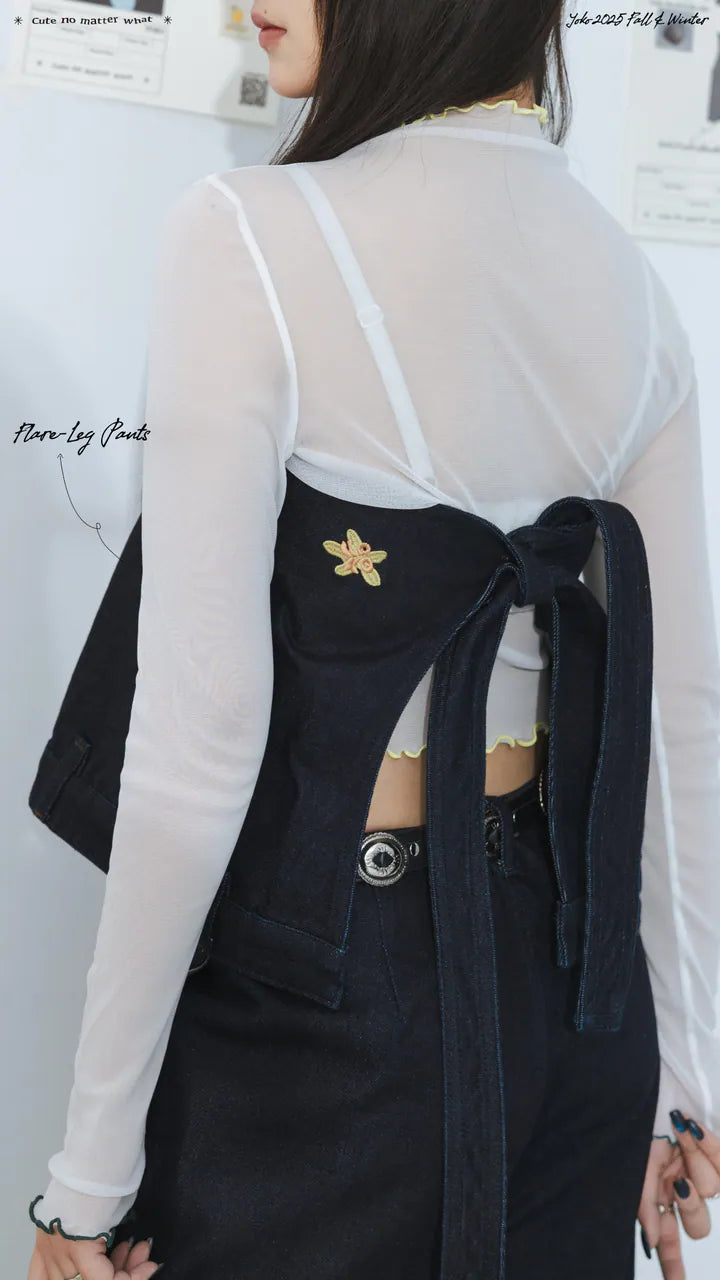 YOKO 25FW Flare-Leg Pants