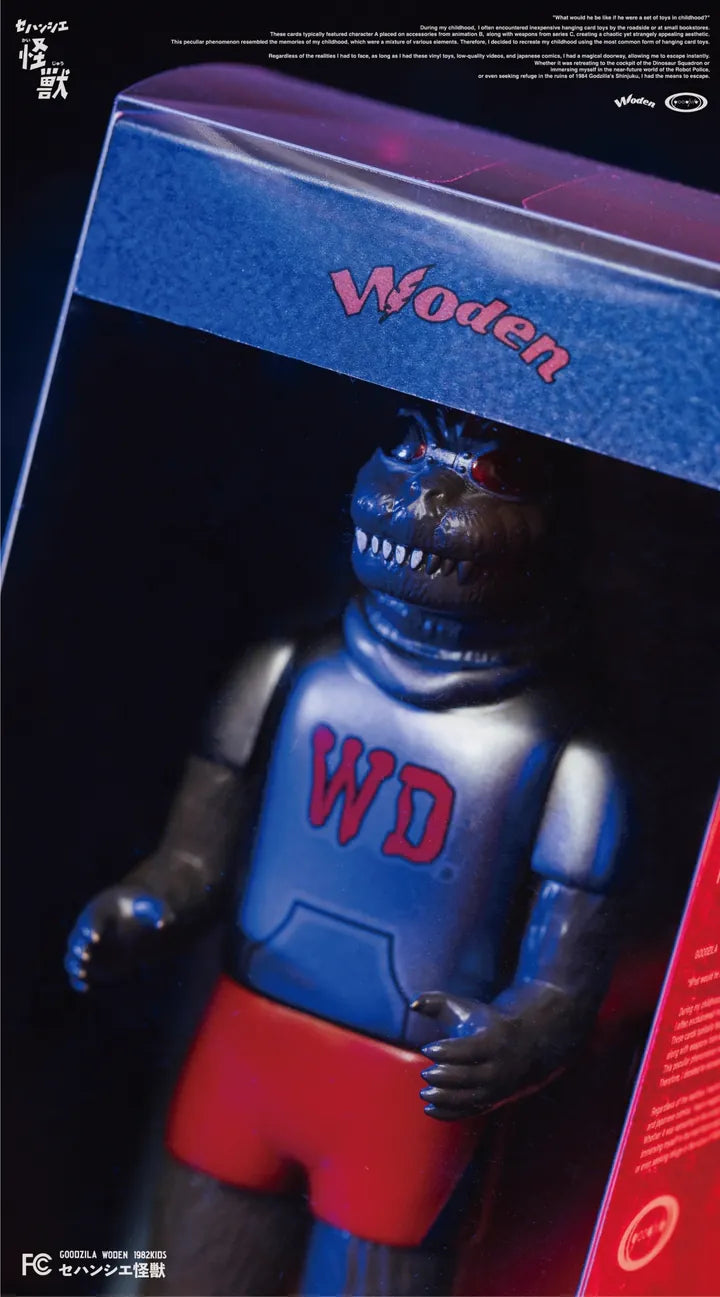 WODEN / 1982kids / Goodzila 2024 Spring & Summer 007 NOZILLA WODEN exclusive