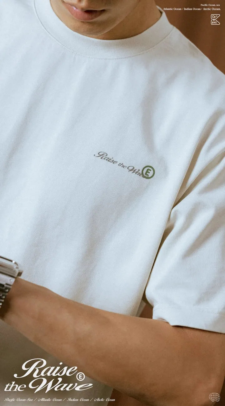 COWAVE® 2025 Fall & Winter Wash Slogan Font Tee
