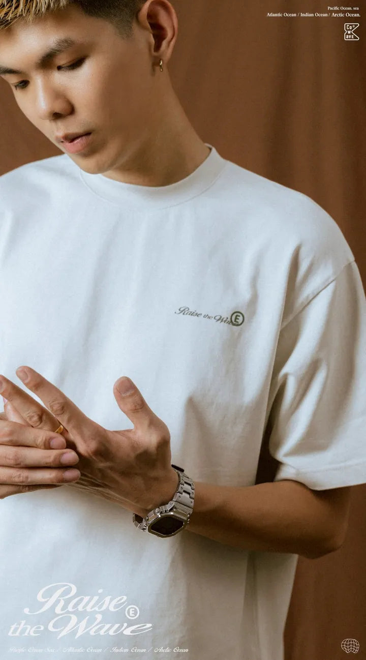 COWAVE® 2025 Fall & Winter Wash Slogan Font Tee