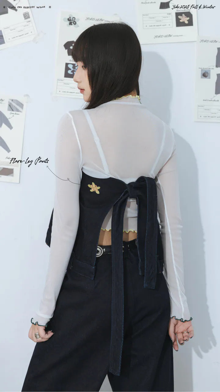 YOKO 25FW Flare-Leg Pants