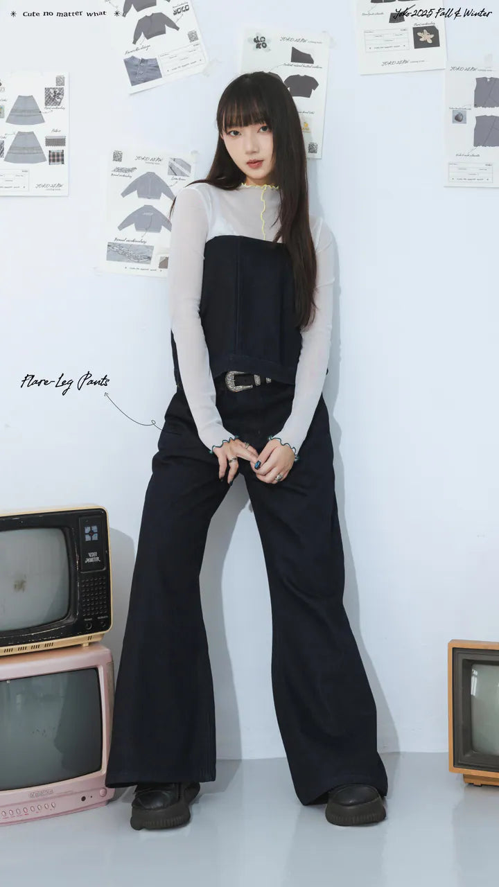 YOKO 25FW Flare-Leg Pants