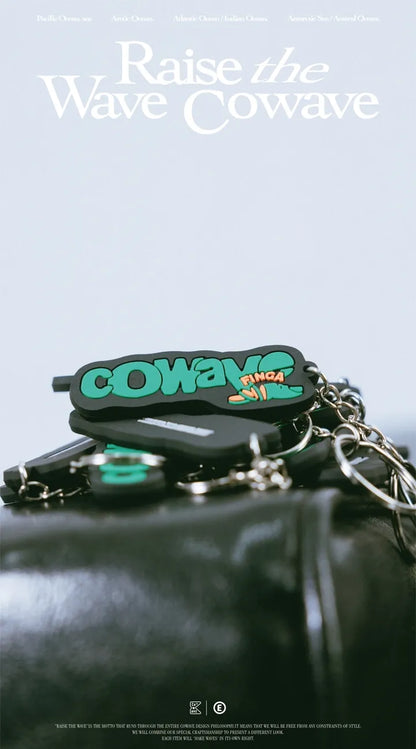 COWAVE 2023-24 Fall & Winter Finger LOGO PVC Key Ring