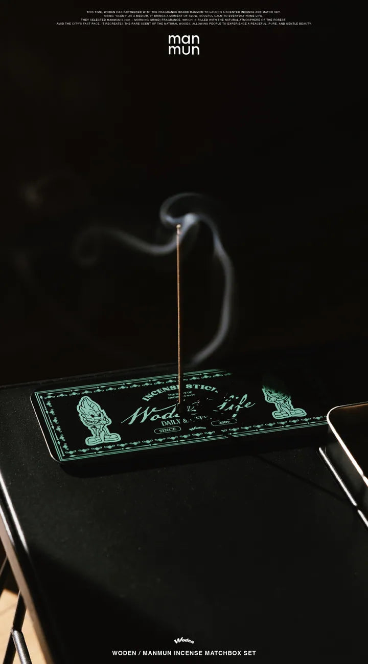 WODEN / manmun Incense Matchbox Set