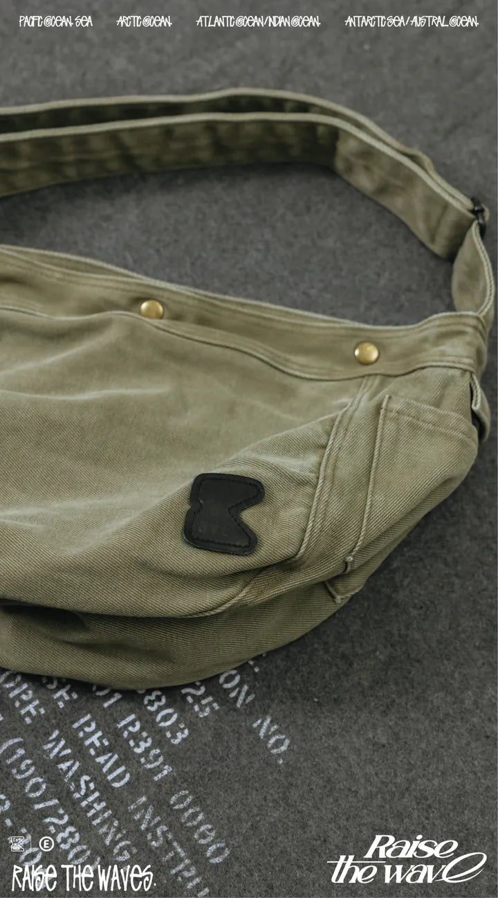 Cowave 2024 Spring & Summer Wash Newsboy Bag