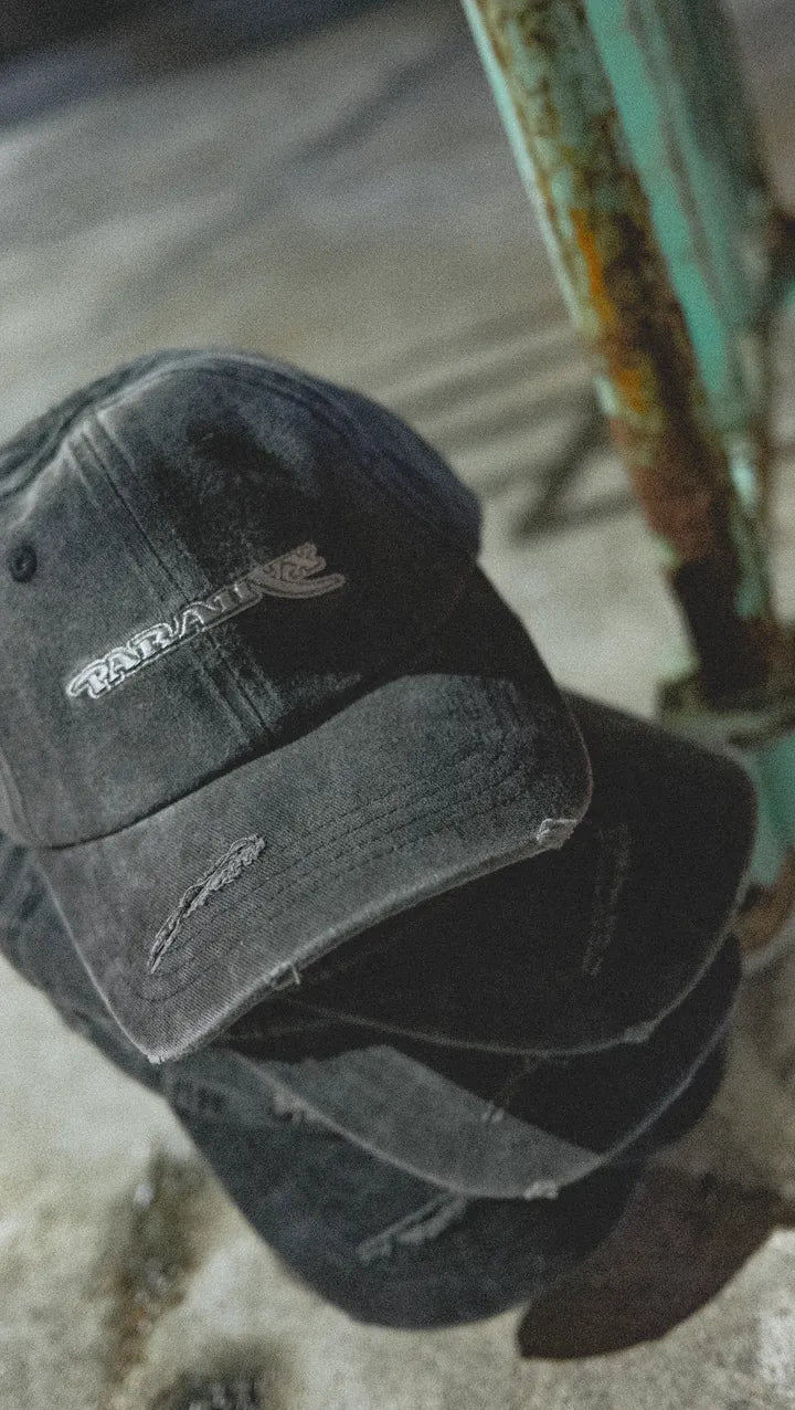 parallax 24 A/W “Noise” Logo Washed Cap