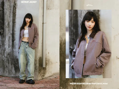 WODEN 2024 Fall & Winter 013 Wash Detroit Jacket