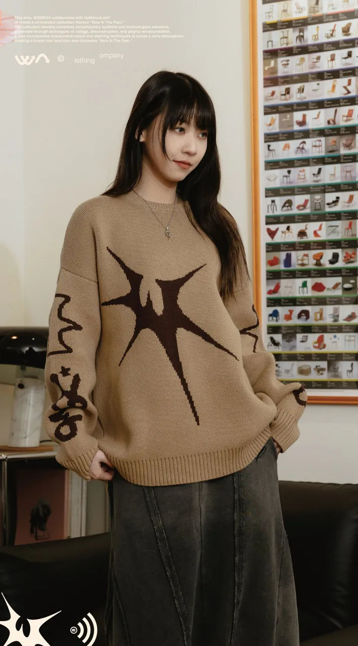 WODEN® / DeMarcoLab® 2024 Fall & Winter 049 LOGO Sweater