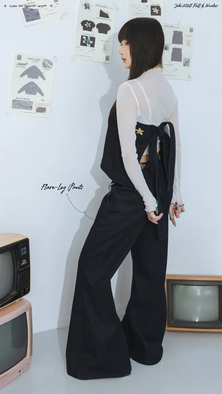 YOKO 25FW Flare-Leg Pants