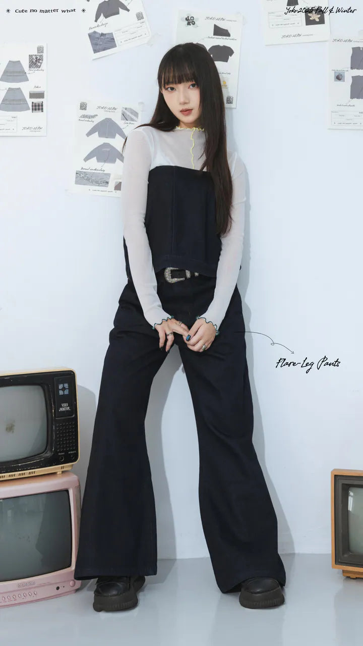 YOKO 25FW Flare-Leg Pants