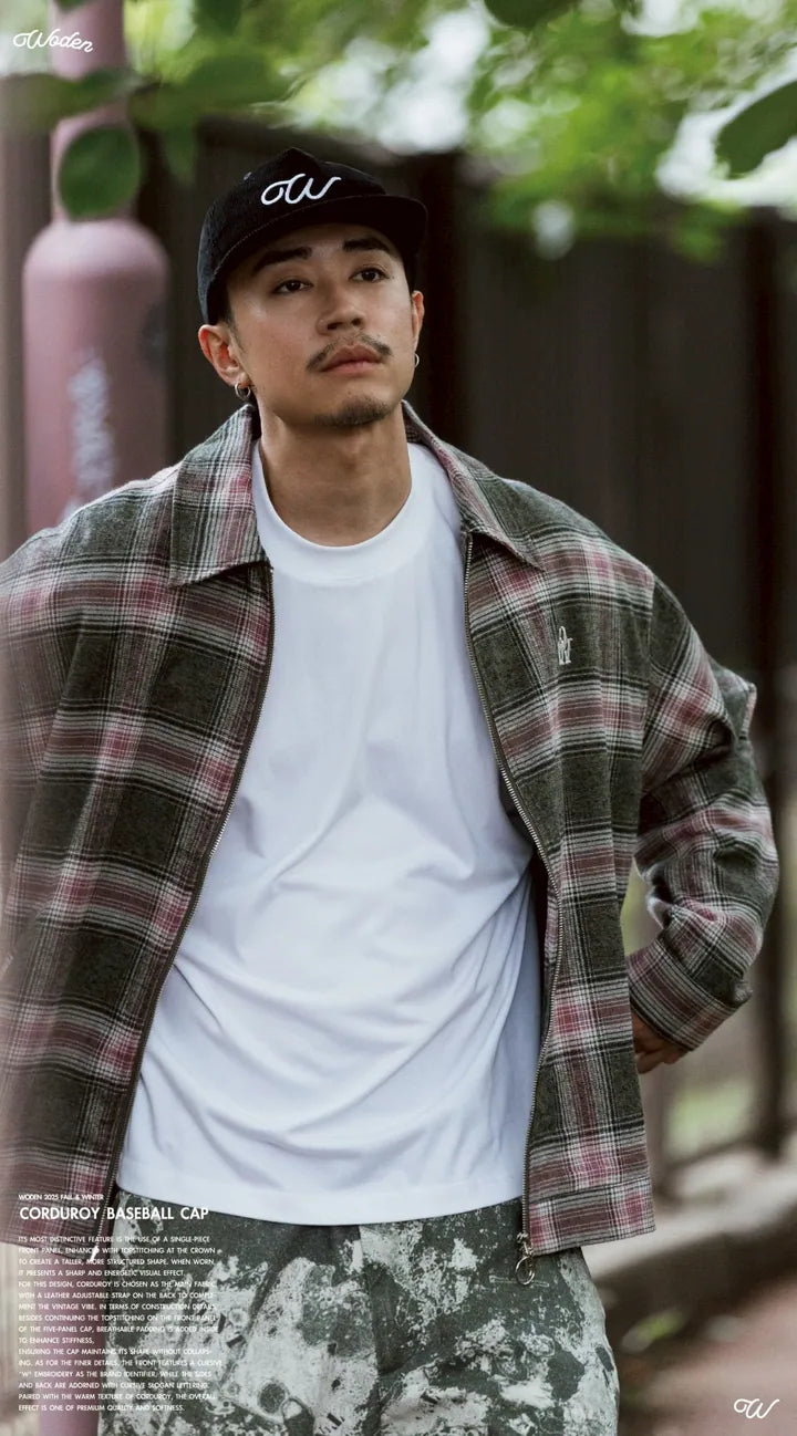 WODEN 2025 Fall & Winter 002 Corduroy Baseball Cap