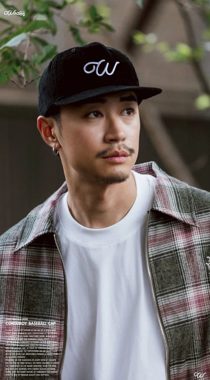 WODEN 2025 Fall & Winter 002 Corduroy Baseball Cap
