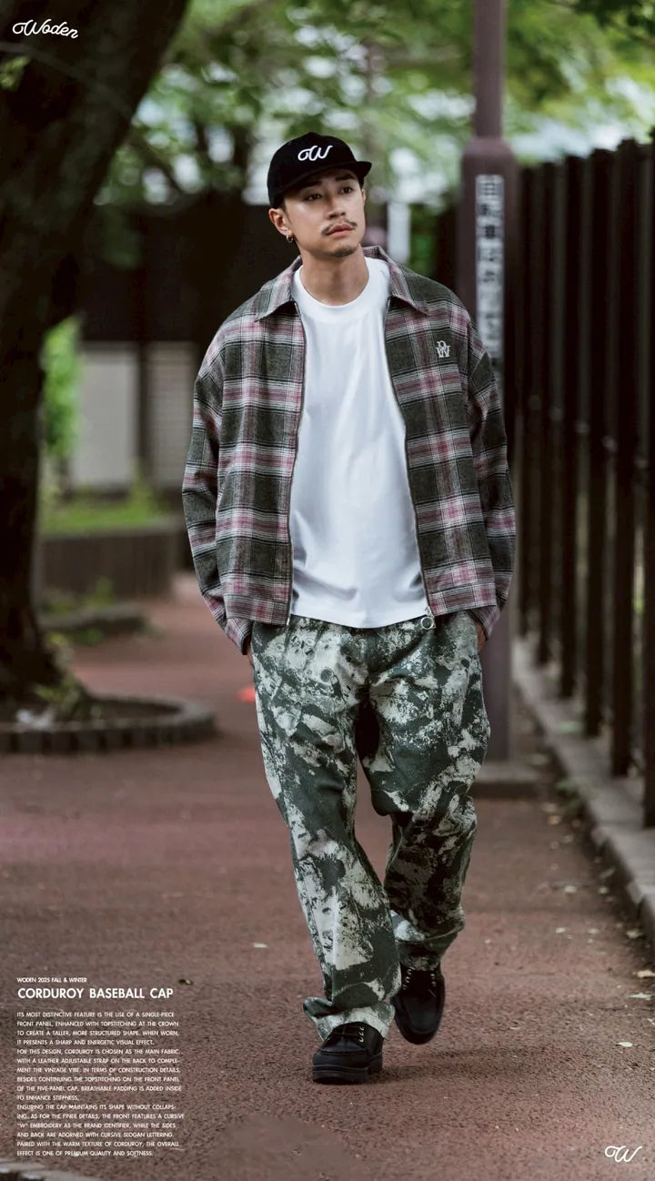 WODEN 2025 Fall & Winter 002 Corduroy Baseball Cap