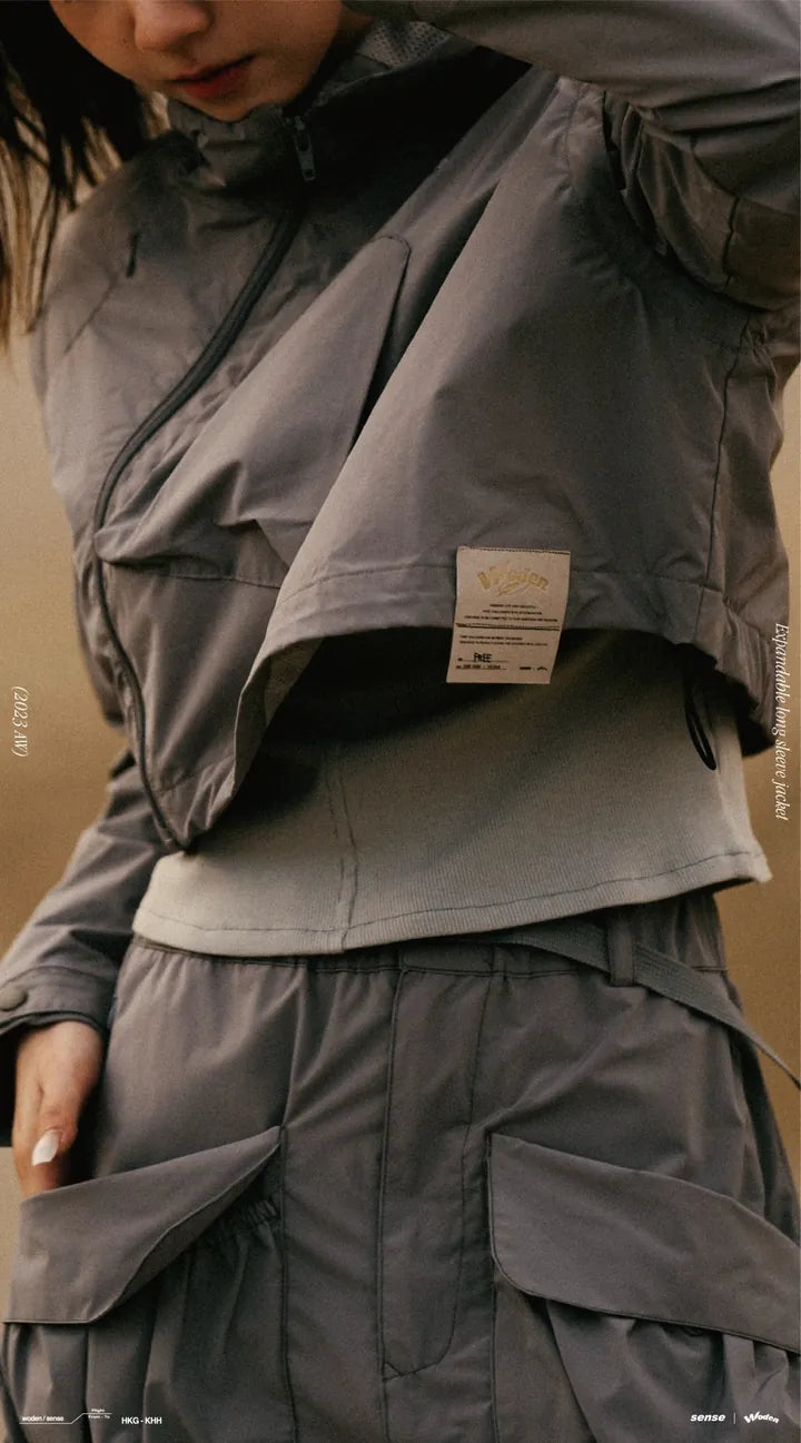 WODEN® / sense® 2023 Autumn & Winter 053 expandable long sleeve jacket
