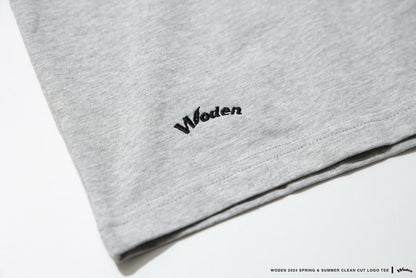 WODEN 2024 Spring & Summer 009 Clean cut LOGO Tee