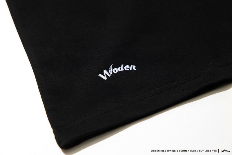 WODEN 2024 Spring & Summer 009 Clean cut LOGO Tee