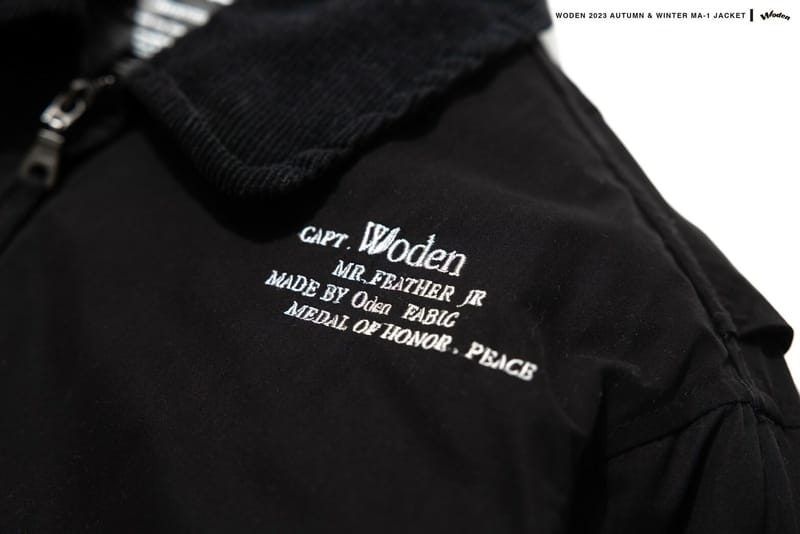 WODEN 2023-24 Autumn & Winter 067 MA-1 Jacket