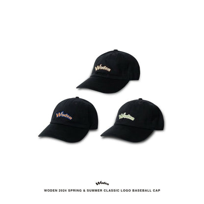 WODEN 2024 Spring & Summer 003 Classic Feather LOGO Baseball Cap